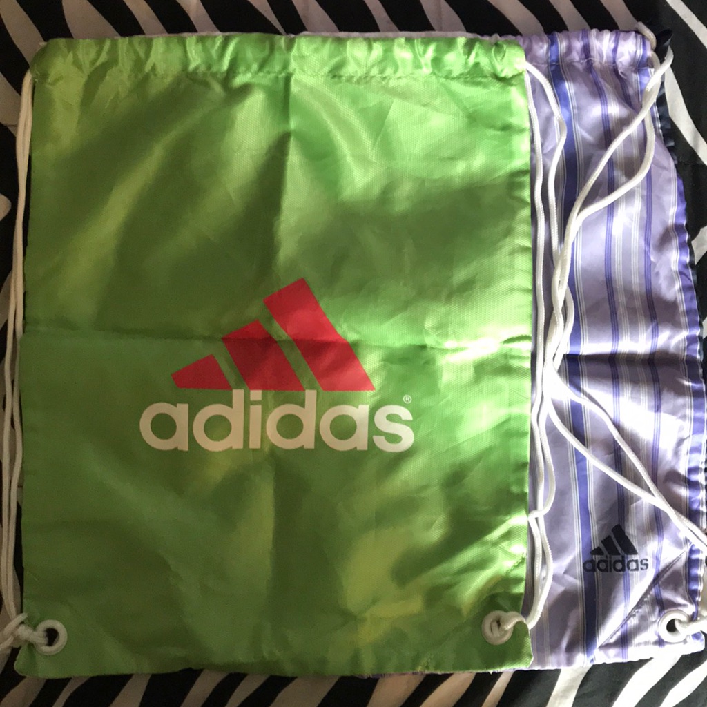 2 Drawstring Backpacks